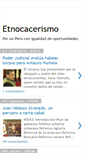 Mobile Screenshot of etnocacerismo.blogspot.com