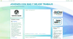 Desktop Screenshot of jovenesquilmes.blogspot.com