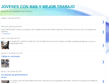 Tablet Screenshot of jovenesquilmes.blogspot.com