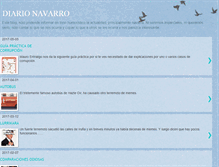 Tablet Screenshot of diarionavarro.blogspot.com