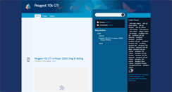 Desktop Screenshot of peugeot-106-gti.blogspot.com