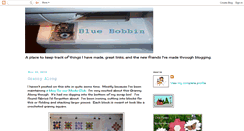 Desktop Screenshot of bluebobbin.blogspot.com