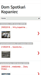 Mobile Screenshot of domspotkankopaniec.blogspot.com