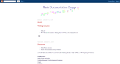 Desktop Screenshot of marindocgroup.blogspot.com