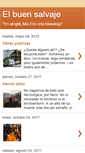 Mobile Screenshot of elbuensalvaje.blogspot.com