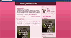 Desktop Screenshot of keepingmeinstitches.blogspot.com