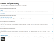 Tablet Screenshot of connected-poetry.blogspot.com