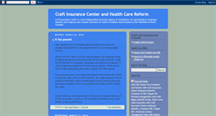 Desktop Screenshot of employerhealthreform.blogspot.com