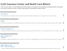 Tablet Screenshot of employerhealthreform.blogspot.com