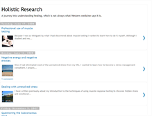 Tablet Screenshot of holisticresearch.blogspot.com
