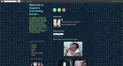 Desktop Screenshot of angelascrochetingcorner.blogspot.com