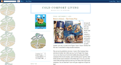 Desktop Screenshot of coldcomfortliving.blogspot.com