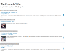 Tablet Screenshot of chumash-tribe.blogspot.com