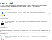 Tablet Screenshot of cronicas-de-pol.blogspot.com