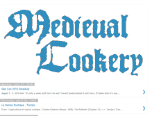 Tablet Screenshot of medievalcookery.blogspot.com