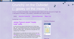 Desktop Screenshot of crunchyontheoutside.blogspot.com