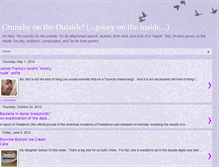 Tablet Screenshot of crunchyontheoutside.blogspot.com
