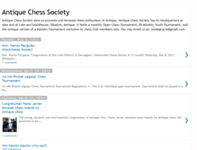 Tablet Screenshot of antiquechess.blogspot.com