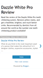 Mobile Screenshot of dazzlewhitepro.blogspot.com