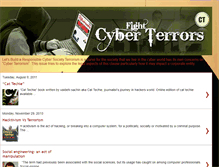 Tablet Screenshot of cyberterrors.blogspot.com