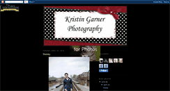 Desktop Screenshot of kristingarnerphotography.blogspot.com