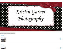 Tablet Screenshot of kristingarnerphotography.blogspot.com