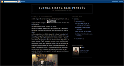 Desktop Screenshot of custombikersbaixpenedes.blogspot.com
