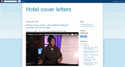 Desktop Screenshot of hotel-cover-letters.blogspot.com