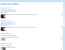 Tablet Screenshot of hotel-cover-letters.blogspot.com