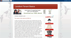 Desktop Screenshot of landlord-tenant-basics.blogspot.com