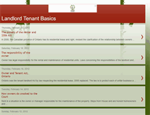 Tablet Screenshot of landlord-tenant-basics.blogspot.com