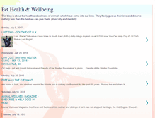 Tablet Screenshot of health4pets.blogspot.com