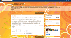 Desktop Screenshot of godsightings8.blogspot.com