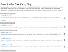 Tablet Screenshot of bensinbootcamp.blogspot.com