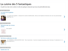 Tablet Screenshot of les5fantastiquesetlagastronomie.blogspot.com