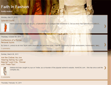 Tablet Screenshot of faithinfashion.blogspot.com