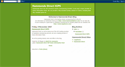 Desktop Screenshot of hammondsdirecthips.blogspot.com
