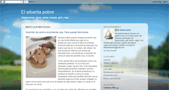 Desktop Screenshot of elsibaritapobre.blogspot.com