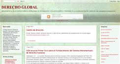 Desktop Screenshot of globalderecho.blogspot.com