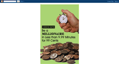 Desktop Screenshot of millionaire99cents.blogspot.com