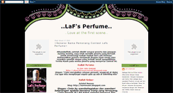 Desktop Screenshot of lafs-perfume.blogspot.com