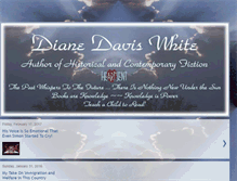 Tablet Screenshot of dianedaviswhite.blogspot.com