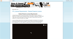 Desktop Screenshot of federal-firearmslicense.blogspot.com