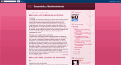Desktop Screenshot of ivett-ensambleymantenimiento.blogspot.com