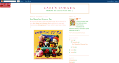 Desktop Screenshot of cariscrafts.blogspot.com