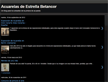 Tablet Screenshot of acuarelasestrellabetancor.blogspot.com