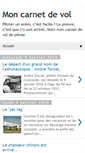 Mobile Screenshot of carnet-de-vol-pilote.blogspot.com
