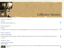 Tablet Screenshot of collective-tamayo.blogspot.com