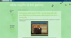 Desktop Screenshot of gunny2011.blogspot.com
