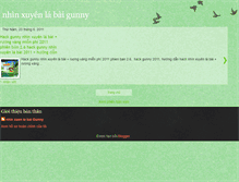Tablet Screenshot of gunny2011.blogspot.com